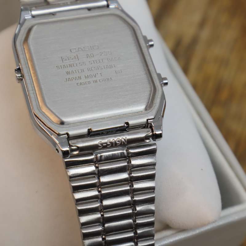 Casio Retro Digital Analogue Water Resistance Watch - AQ-230-7D
