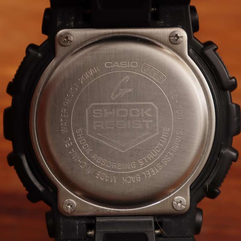 Casio G-Shock GD-100-1BDR  Electronic Watch - Black