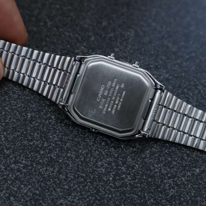 Casio Retro Digital Analogue Water Resistance Watch - AQ-230-7D - Valentine's Sale