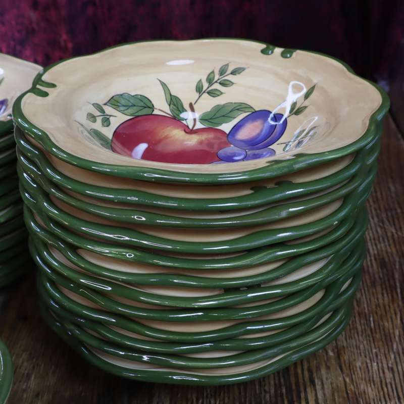 48 Pcs Ceramic Dinnerware Dish Set