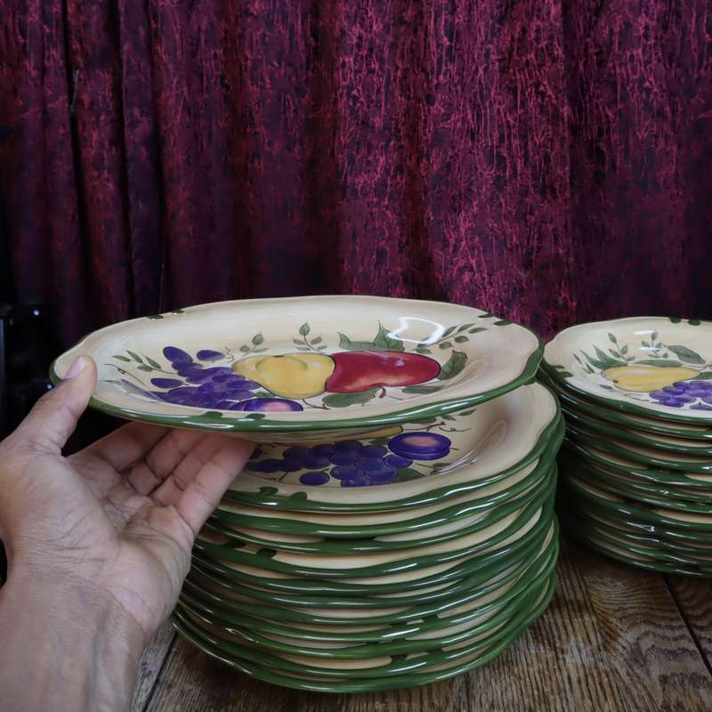 48 Pcs Ceramic Dinnerware Dish Set