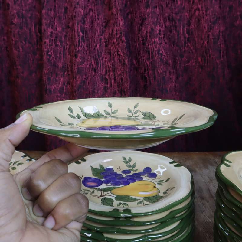 48 Pcs Ceramic Dinnerware Dish Set