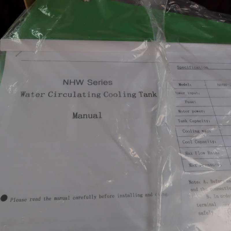 NHW Series Water Circulating Cooling Tank for Welding - 9 Litres