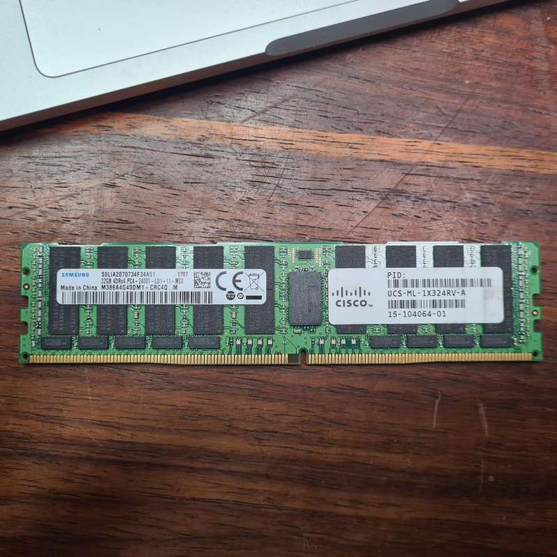 32GB Samsung DDR4 ECC Registered Server RAM - M386A4G40DM1-CRC4Q M