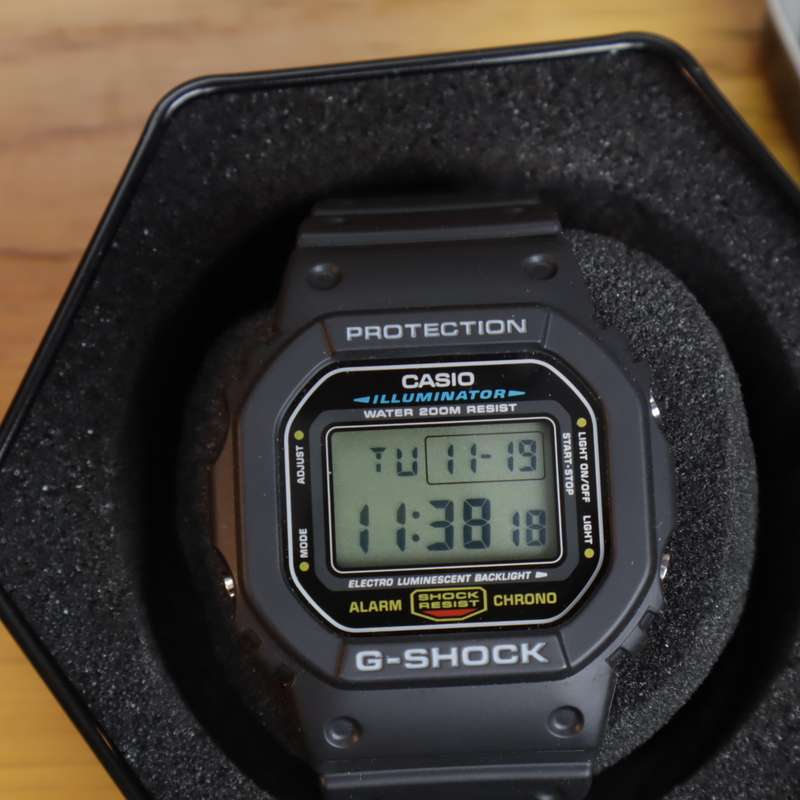 Casio G-Shock Men's Watch - DW-5600E-1VDF - 200m Standard