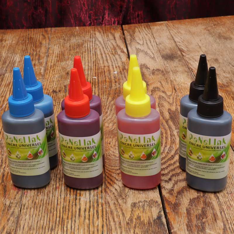 10 Sets Of Universal Compatible Dye Ink For InkJet Printers - Canon HP Epson Brother