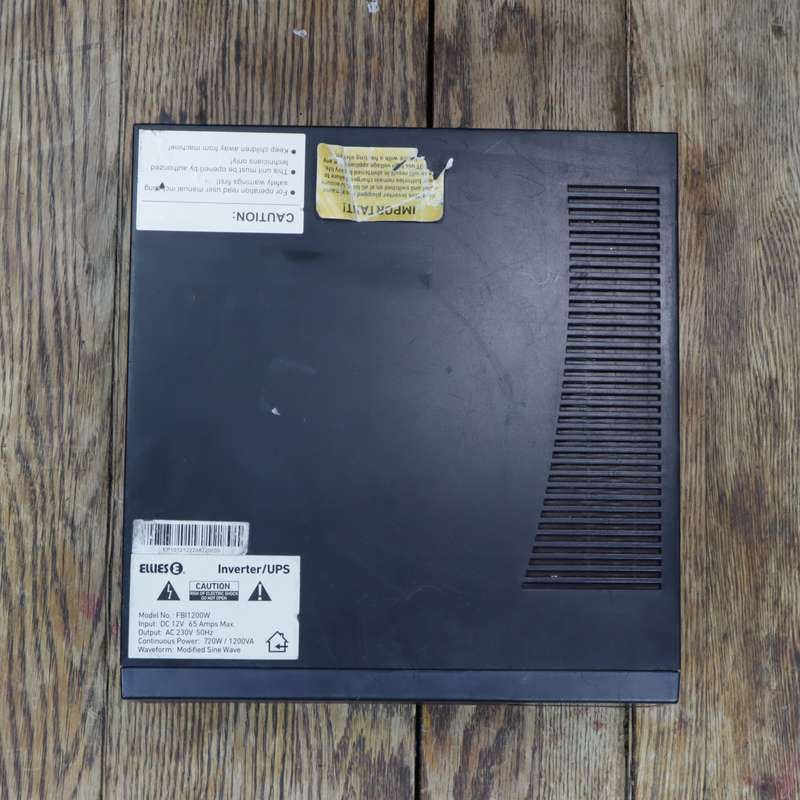 Ellies 1200VA 720W Modified Sine Wave Inverter Charger - FBI1200W