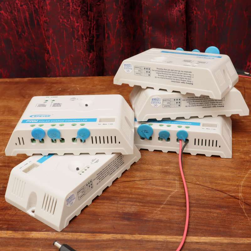 6 Pcs - EPEVER LS2024EU Solar PWM Charge Controllers 10A 12V/24V USB