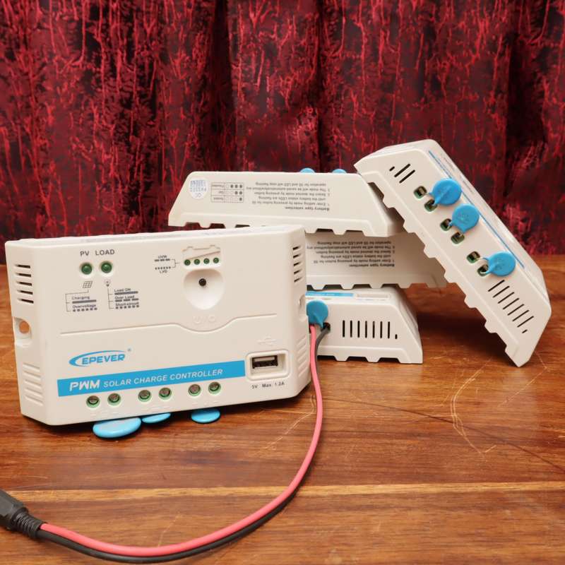 6 Pcs - EPEVER LS2024EU Solar PWM Charge Controllers 10A 12V/24V USB