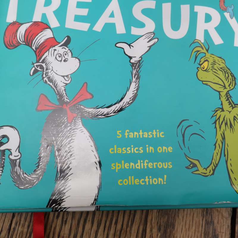 2Pcs - Children's Fairytale Story Books Collection Dr Seuss - Hans Christian Andersen - Hardcover