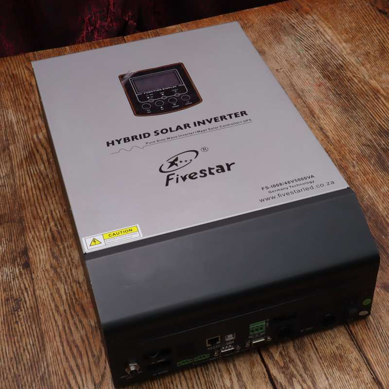 FiveStar Hybrid Solar Pure Sine Wave Inverter Mppt Controller - FS-I008/48V5000VA