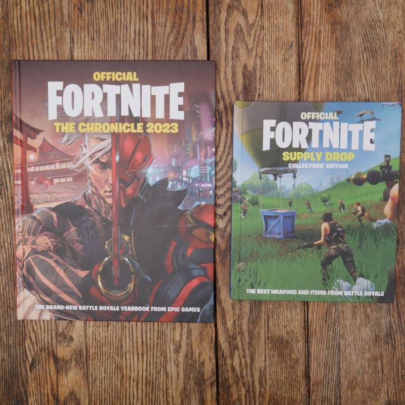 2 Pcs - Official Fortnite Hardcover Books Collection