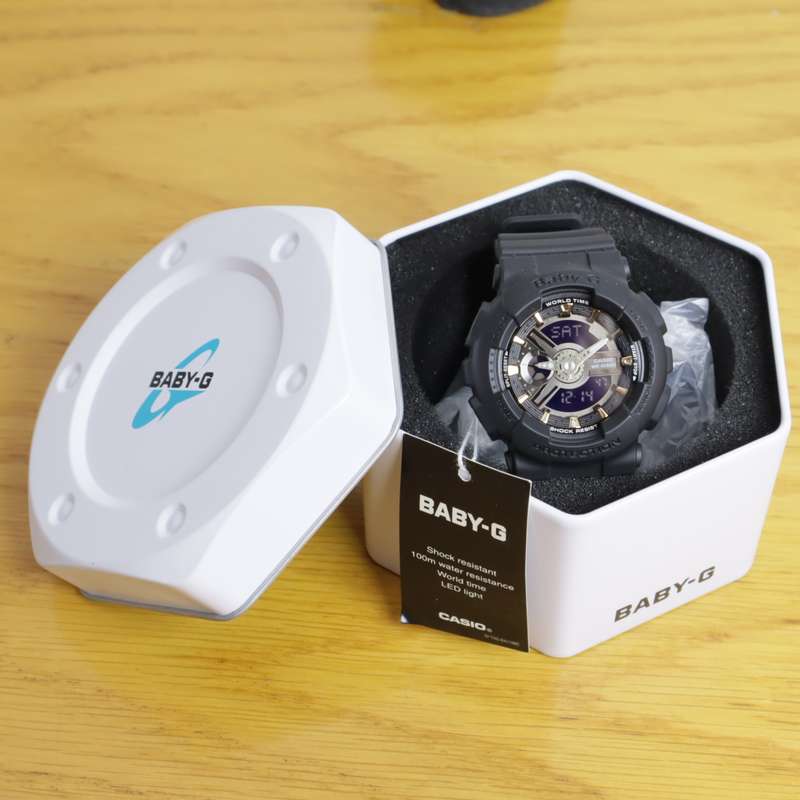 Casio Baby-G BA-110GA-1ADR Digital/Analogue Water Resistant Watch