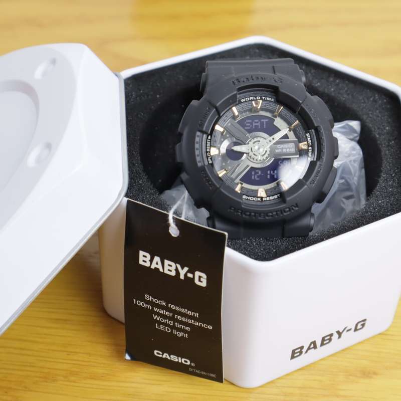 Casio Baby-G BA-110GA-1ADR Digital/Analogue Water Resistant Watch