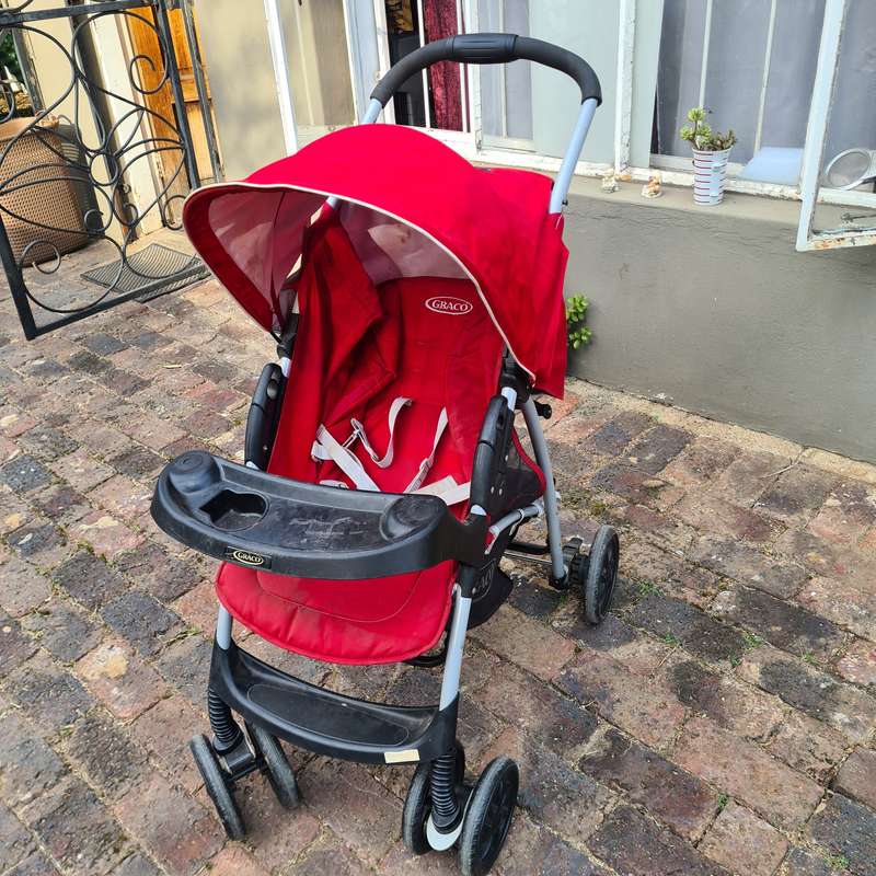 Graco Foldable Four Wheel Travel System Baby Stroller Pram