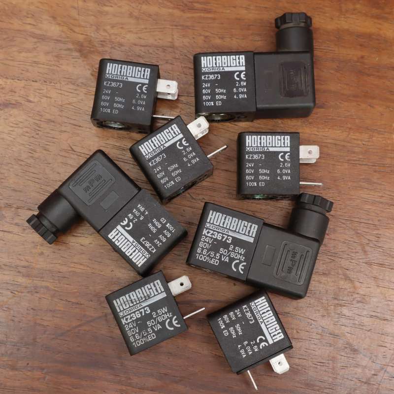 Hoerbiger Origa KZ3673 Solenoid Coils - 8 Pcs