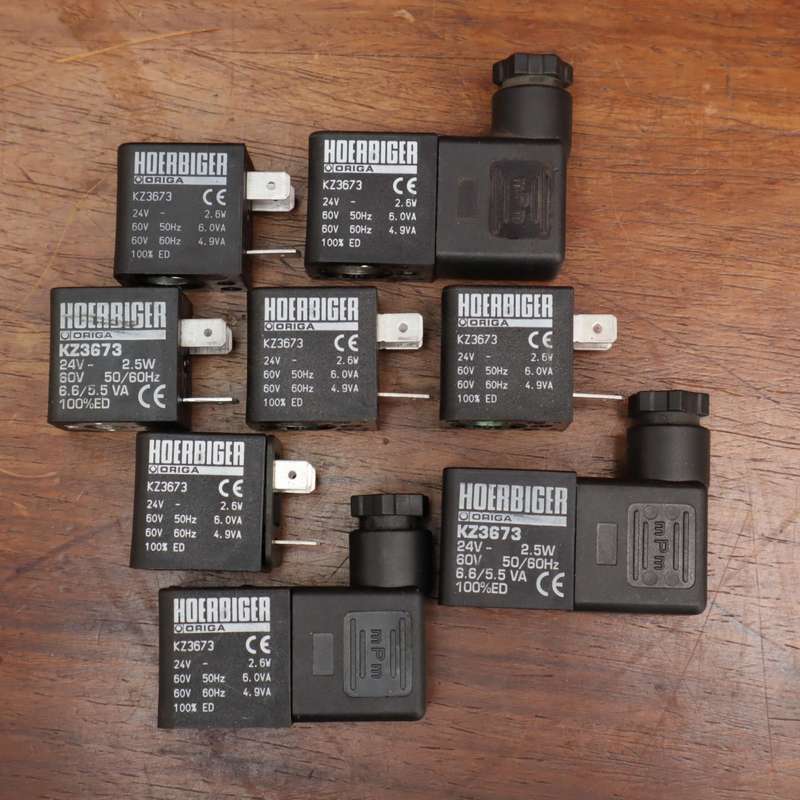 Hoerbiger Origa KZ3673 Solenoid Coils - 8 Pcs