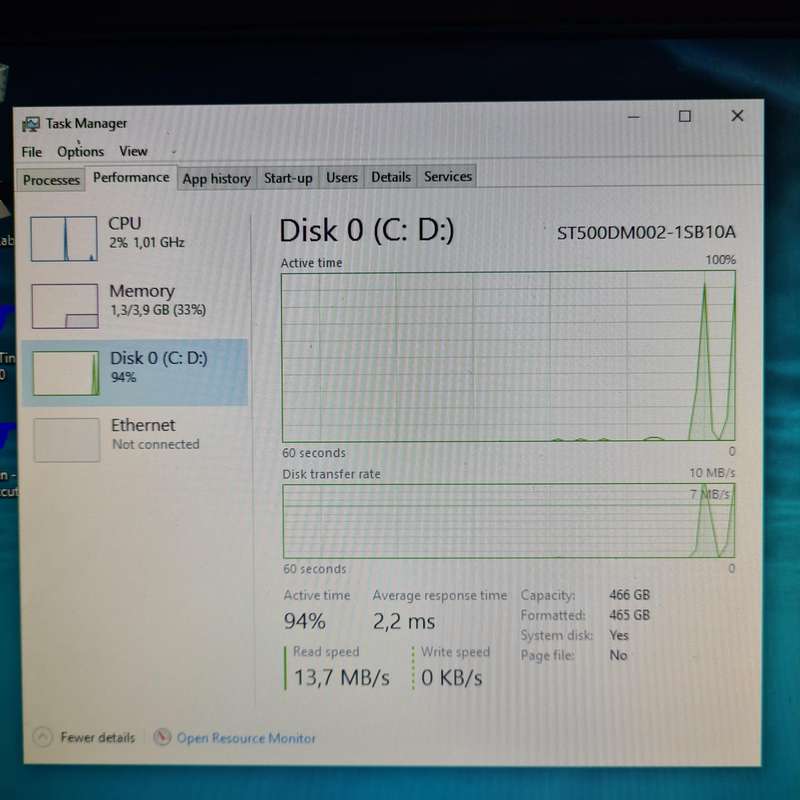 HP 280 G2 MT Business PC Desktop Intel Celeron 500GB HDD 2.8GHz 4GB RAM