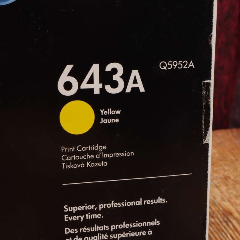 3 Pcs HP Toners Mono and Colour Toners - 61A C8061A - 643A Q5952A