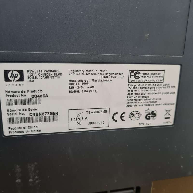 HP Colour LaserJet CM2320fxi MFP All in One Professional Printer