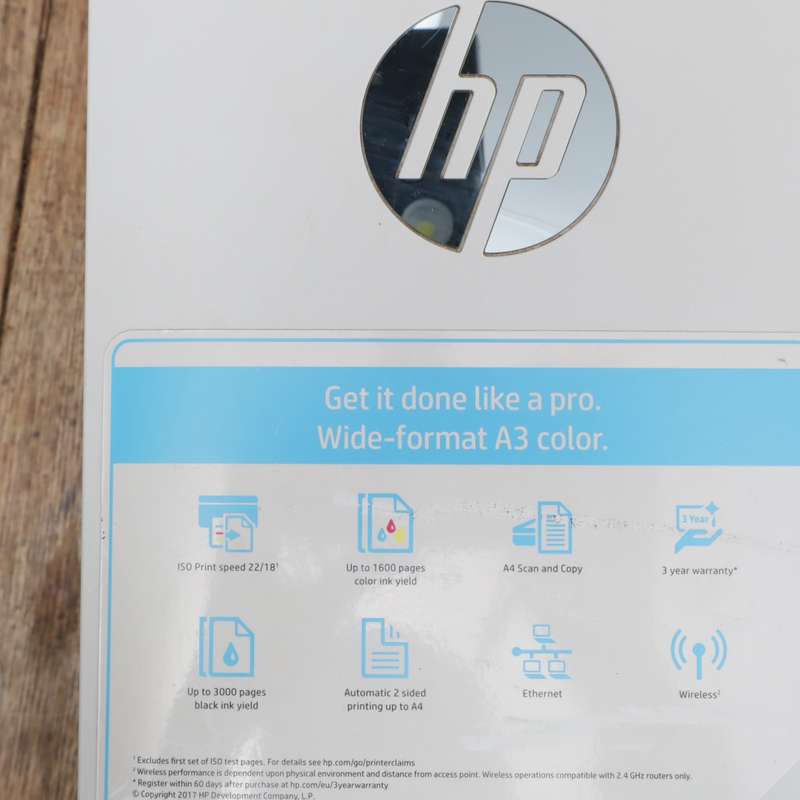 HP OfficeJet Pro 7720 Wide Format A3 Colour All-in-One Printer