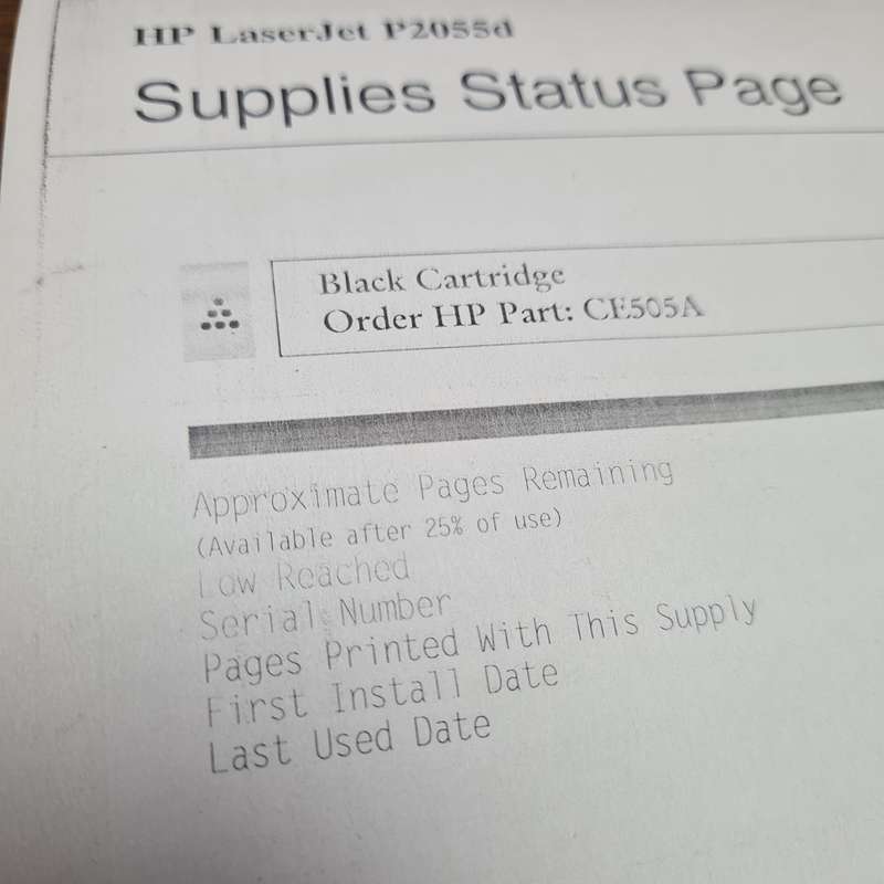 HP P2055 Business Monochrome A4 Laser Printer CE457A