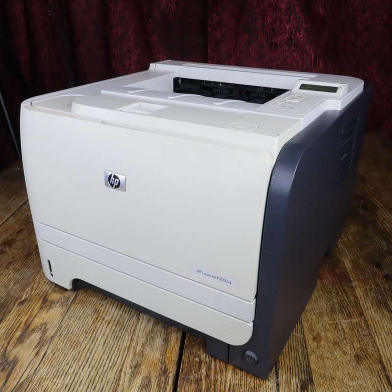HP P2055d (CE457A) Business Monochrome A4 Laser Printer + Network Enabled - Pre-Owned