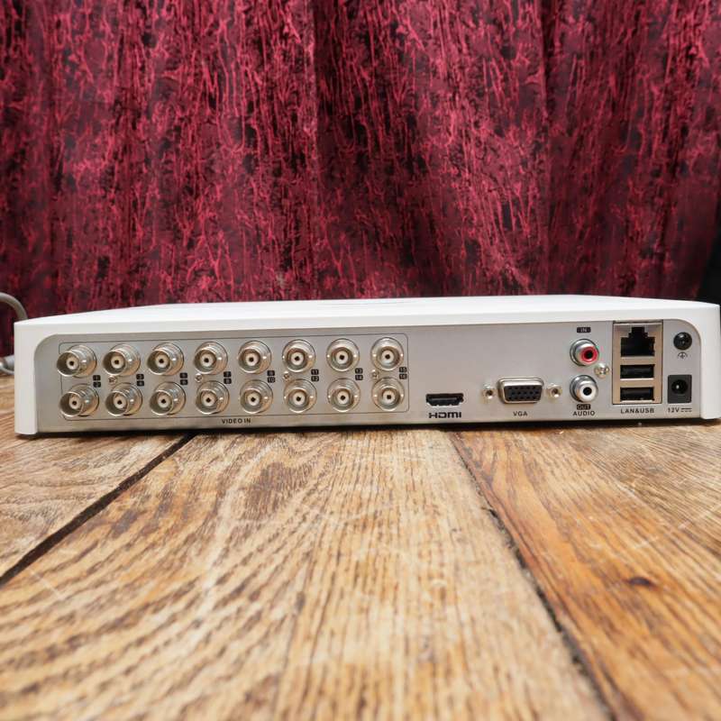 HiLook by HikVision 16 Channel Turbo HD TVI 1080P Lite Hydrid DVR - DVR-116G-F1