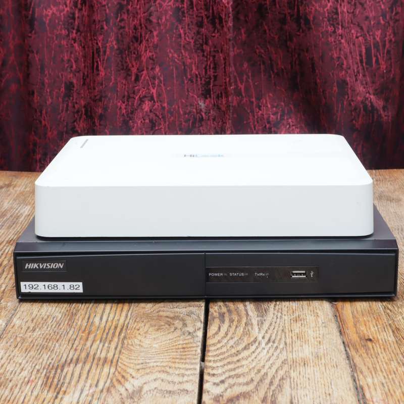 HiLook 16-Ch DVR-116G-F1 & Hikvision 4-Ch DS-7204HGHI-SH DVR