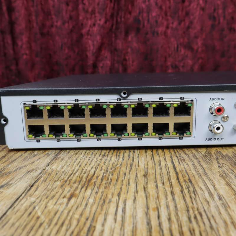 Hikvision 16 Channel PoE Embedded NVR DS-7616NI-K2/16P - Pre-Owned