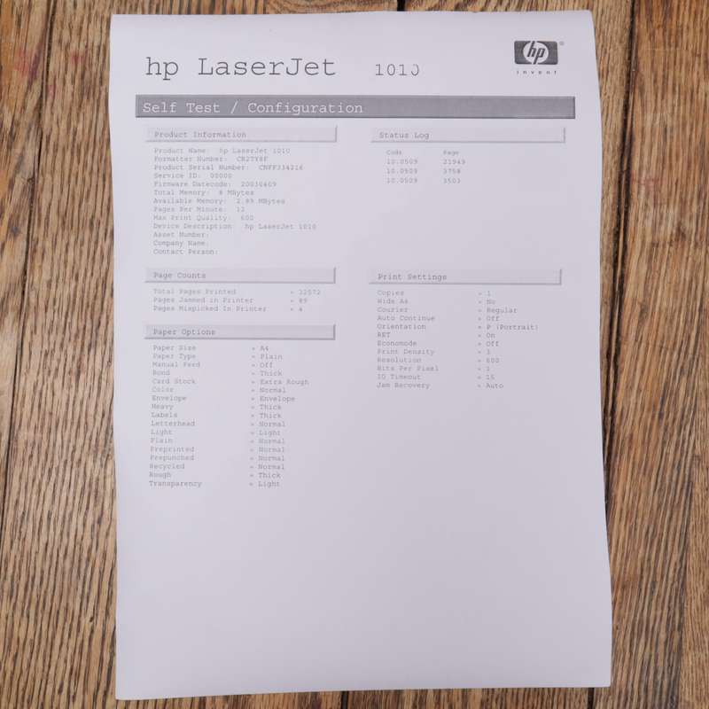 HP LaserJet 1010 Portable Mono Printer