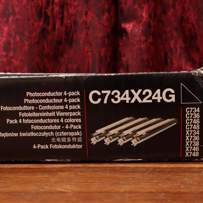 Lexmark C734X24G Photoconductor Image Drum - 4 Packs
