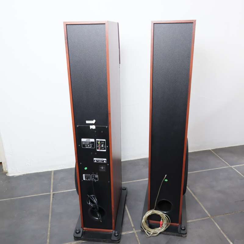JVC Twin Tower Speakers+BT | USB | SD Card | TH-DKN80 - Pre-Owned