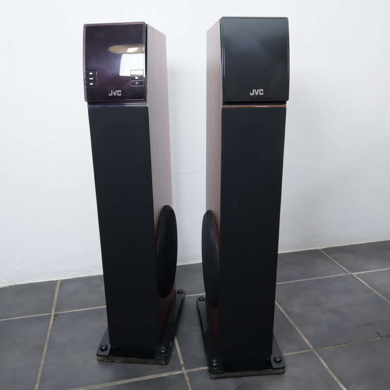 JVC Twin Tower Speakers+BT | USB | SD Card | TH-DKN80 - Pre-Owned