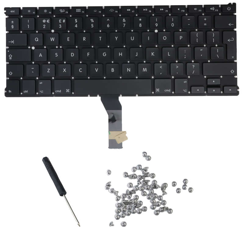 Replacement Keyboard for MacBook Air 13" A1369|A1466 |2011-2015/2017 - UK/International