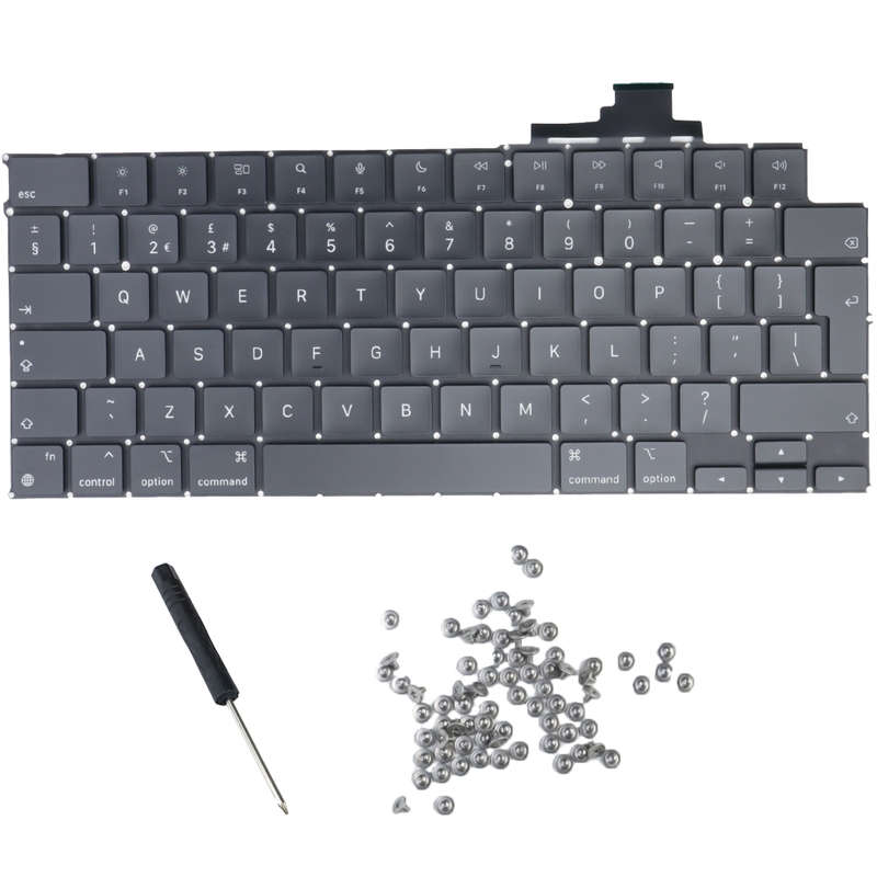 Replacement Keyboard for 2022 MacBook Air M2 13.6" Retina A2681 - UK/International