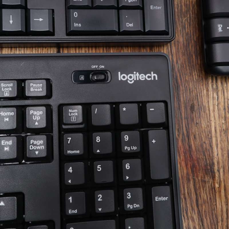 Assorted Wireless Keyboards and Laptop Stands