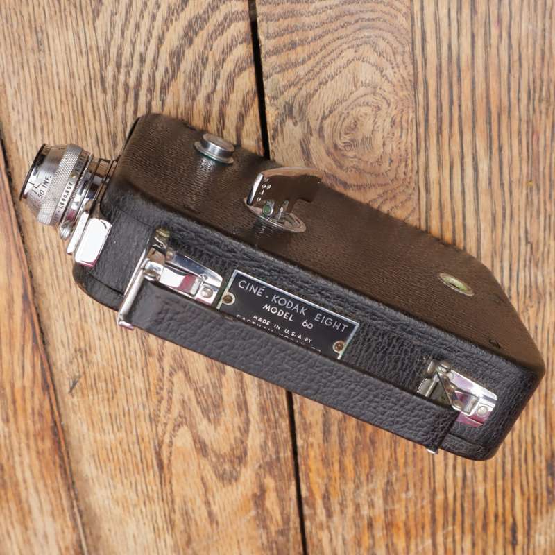 Cine Kodak Eight Model 60 8mm Film Movie Camera + Kodak Anastigmat 13mm f1.9 Lens