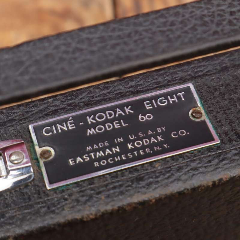 Cine Kodak Eight Model 60 8mm Film Movie Camera + Kodak Anastigmat 13mm f1.9 Lens