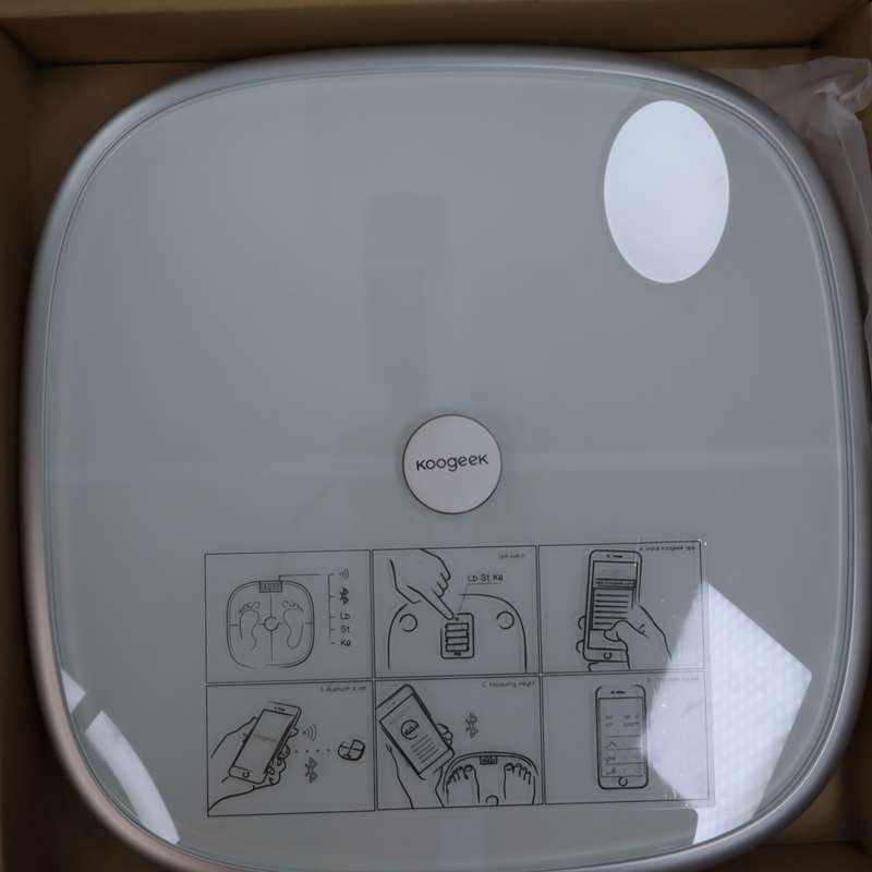 Koogeek Smart Weight & BMI Scale (SG1) Wi-Fi Bluetooth