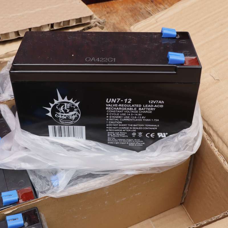 8 Pcs - 12V7Ah Valve Regulated Lead Acid Battery - UN7-12