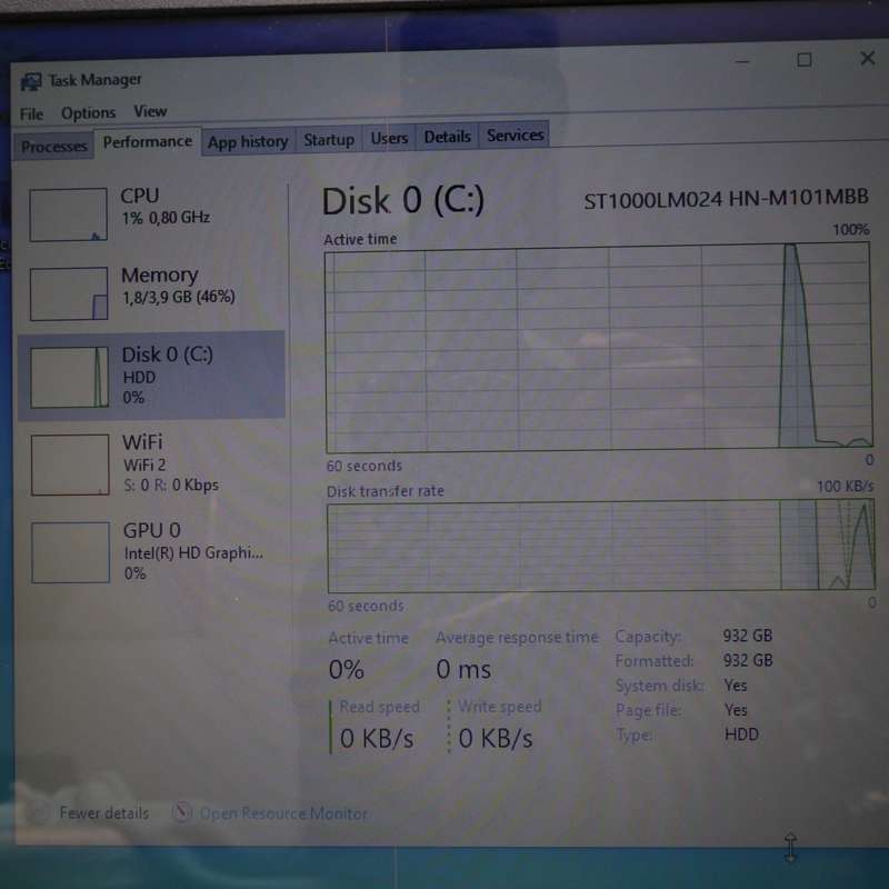 Lenovo Ideapad 100-15IBD Laptop Core i3 1TB HDD - 2.0GHz 4GB RAM