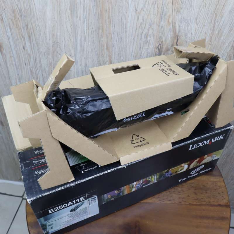 Original Lexmark E250A11E Return Program Black Toner Cartridge (3,500 Pages)