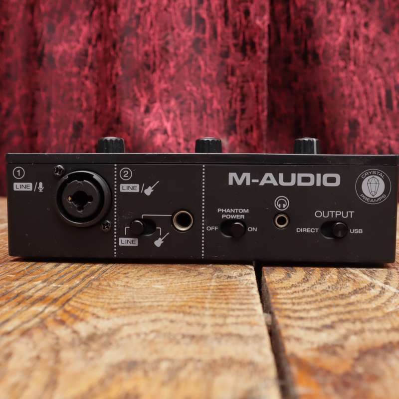 M-Audio M-Track Solo USB Audio Card Interface