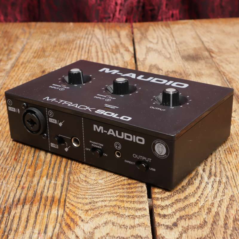M-Audio M-Track Solo USB Audio Card Interface