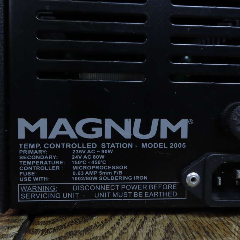 Magnum Soldering Station 2005 24v 80W