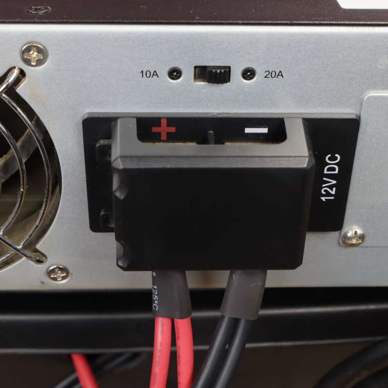 Mecer LOBO 1200 / IVR-1200LBKS 1200VA 720W Inverter with 12V 100Ah Battery