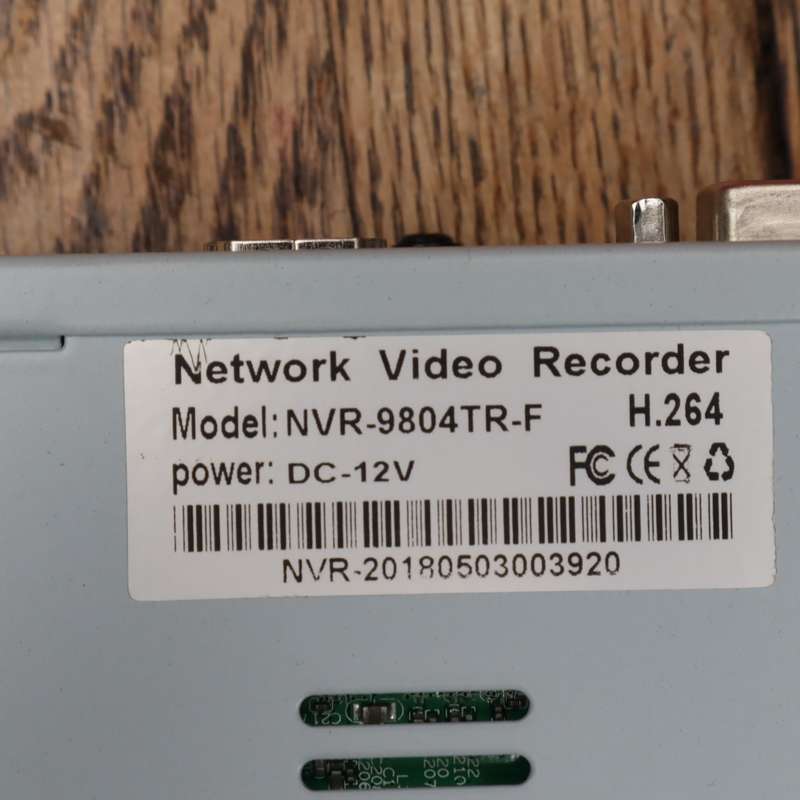 Network Video Recorder 4 Channel VGA HDMI - NVR-9804TR-F
