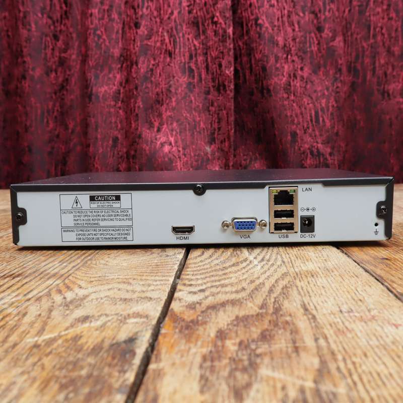 Network Video Recorder 4 Channel VGA HDMI - NVR-9804TR-F