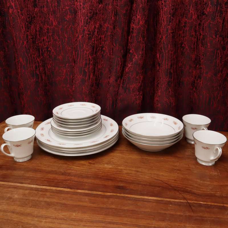 20 Pcs Noritake - RC Sri Lanka L500 Petula Dinner Set Porcelain Ceramic